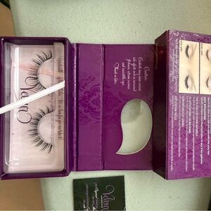 Velour Mink Glamorous Black False reusable  Eyelashes